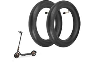 XUNNIU Camera d'aria da 10 x 2.125 per Monopattino Elettrico, Tubi 10 Pollici Doppio Spessore Ruote di Ricambio Per Scooter Elettrici
