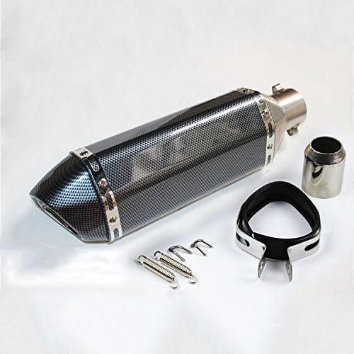 51MM Universal Motorcycle Exhaust Modified Muffle pipe For most motorcycles CB400 CBR600 YZF YZR R1 E6 TTR GSXR750