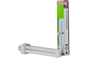 Lot de 10 ampoules basse consommation Osram Dulux D/E - À 4 broches - 26 W - 840 G24q-3 - Blanc froid - 4 000 K - 165 mm