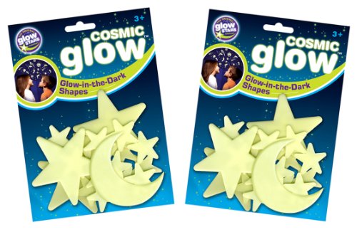 The Original Glowstars Company - Pegatinas para Pared y Cristal (Brainstorm B8986) [Importado de Inglaterra]