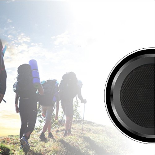 Altoparlante Bluetooth Portatile Usmain Smartphone Speaker Wireless Boombox con AUX, Riproduzione da MicroSD Card e Microfono Integrato- Nero
