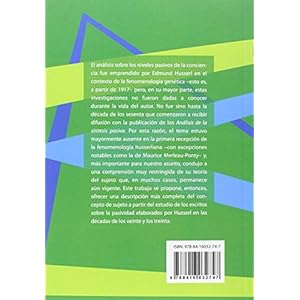 LA FUNDAMENTACIÓN PASIVA DE LA EXPERIENCIA: UN ESTUDIO SOBRE LA FENOMENOLOGÍA DE EDMUND HUSSERL