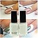More Care Women Liquid Tape Latex Tape Peel Off Nail Polish Base Coat Nail Art Liquid Palisade 60*21mm (White)
