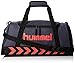 Hummel Kinder Authentic Sports Bag Tasche, Ombre Blue/Nasturtium, 50 x 23 x 27 cm