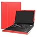 Price comparison product image Alapmk Protective Case Cover For 13.3" Lenovo Thinkpad X380 Yoga & ThinkPad Yoga 370 Series Laptop,Red