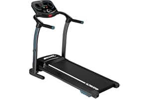 BEHUMAX - Ultra Step Cinta de Andar y Correr eléctrica y Plegable, Velocidad hasta 12 km/h, Display, pulsómetro, Bluetooth, Altavoces, 1000W Potencia