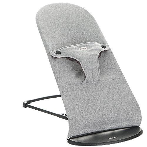 BEZUG FÜR BABYWIPPE BABYBJÖRN BALANCE BABYBJÖRN SOFT, STONE GREY JANABEBE® - 5
