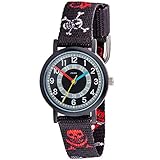 JOBO Kinder Armbanduhr Totenkopf Pirat Quarz Analog Aluminium Kinderuhr