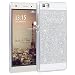 Produktbild Für Huawei P8 Lite Hülle, Asnlove Kristall Schutzhülle für Huawei P8 Lite Glitter Bling Hart PC Schutz Etui Tasche Glitter Cover(Silber)