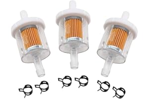 3x Filtre à carburant Essence Pour 493629 691035 AM108356 Tecumseh 34279 A
