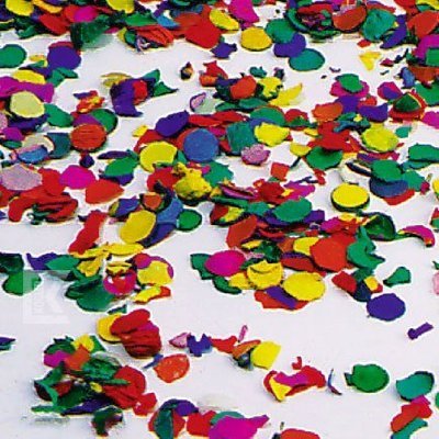 Papierkonfetti bunt (Pinatas Füllmaterial)