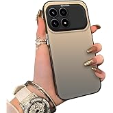 Xiaomi Poco F8 Pro 5G ile Uyumlu Kılıfı Akrilik Arka Silikon Kenarlı Darbe Koruyucu Telefon Kılıfı