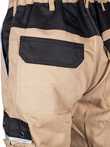 TMG® – Herren Bundhose/Cargohose – strapazierfähig – Sandfarben - 2