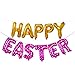 Produktbild DIKHBJWQ Ostern Muster,Handgefertigte Gegenstände, Ostern Basteln Kaninchenstall FüR 2 Kaninchen Kleinkind Spielzeug 1 Jahr MäDchen Zimmer Dekoration Kissenhülle 40X60 RudergeräT FüR Zuhause