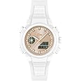 Lacoste Analog-Digital Multifunction Quartz Watch LC33 Collection with Silicone Bracelet - Available for him and for her