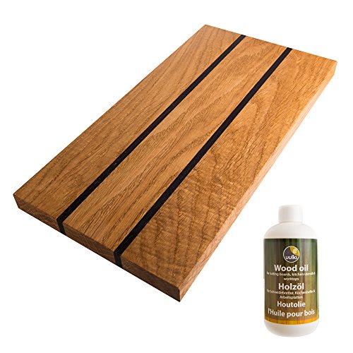 Uulki Natürliches Holzöl – Umweltfreundliche Alternative zu Mineralöl für Schneidebretter, Küchenhelfer, Küchenarbeitsplatten, Küchentische aus Holz und Bambus – Holzpflege in der Küche Pflanzlich / Vegan (250 ml) - 5