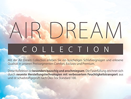 Angebot DOPPELPACK: 2x Sei Design® Premium Mikrofaser Kopfkissen Aphrodite. Füllung aus 3-D Faserkügelchen – sehr weich und angenehm – Stützkraft regulierbar durch Reißverschluss. Eine eingearbeitete Kante verleiht dem Kissen eine besondere Elegance. (80×80, weiß) - 3