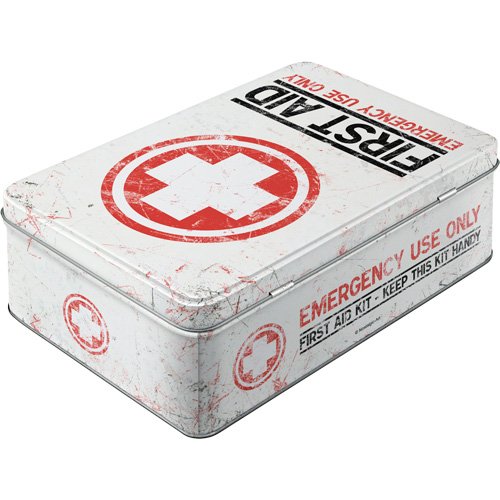 Nostalgic-Art 30704 Pharmacy First Aid Kit, Vorratsdose Flach - 2