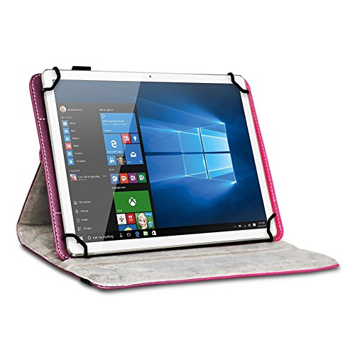 Archos Copper 101C Robuste Universal Tablet Schutzhülle aus hochwertigem Kunstleder Hülle Tasche Standfunktion 360° Drehbar kombiniert Schutz und Design in 9 verschiedenen Farben Cover Case Universal Schutzhülle , Farben:Motiv 2 - 2