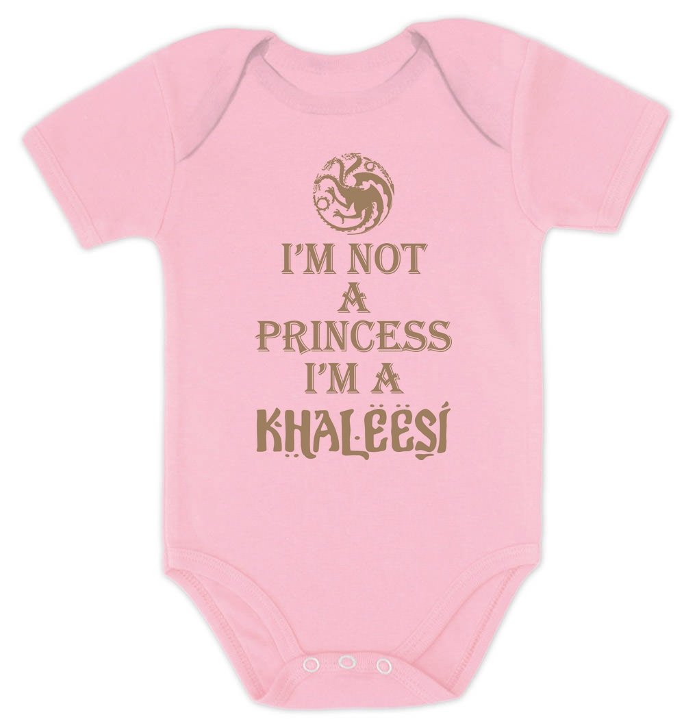 Games-Im-Not-A-Princess-Im-A-Khaleesi-Baby-Thrones-Baby-Body-Kurzarm-Body