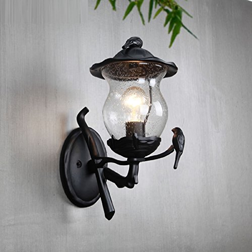 Preisvergleich Produktbild JUIANG Europäischen outdoor wasserdichte wandleuchte balkon lichter ganglichter ländlichen Wandleuchten kreative aluminium vogel Wandleuchten E27 110-220 V