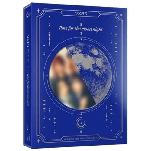 GFRIEND Time For The Moon Night 6th Mini Moon Ver CD+60pPhotoBook+2p PhotoCard+3p Pre-Order Benefit K-POP Sealed