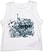 DKNY Unisex Baby City Print Tank White 6 Months