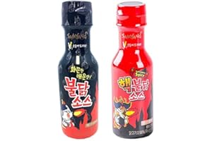 SAMYANG Hack Bulldark Sauce épicée au poulet rôti + Sauce torréfiée au poulet épicé Bulldark 2 ensembles / Fire Noodle Challenge (expédition directe à l'étranger)