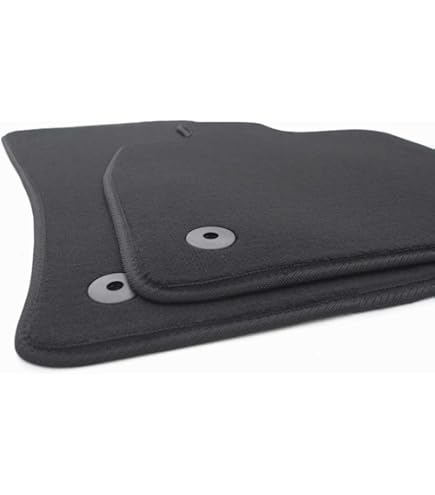 Floor mats for Seat Leon 3 & 4 (decorative seam red) velour