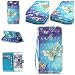 Produktbild Firefish iPhone 6/6S Fall, [3D Malerei] [Standfunktion] Flip Folio Wallet Case mit Materialien Anti Kratz Schutz für Apple iPhone 6/6S, Golden Butterfly, Apple iPhone 6/6S