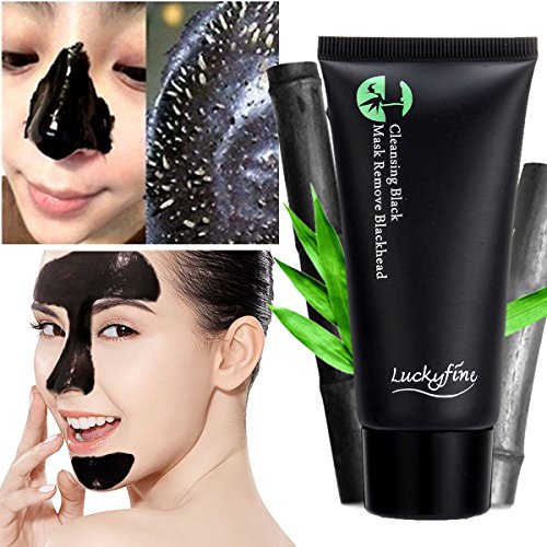 Blackhead Gesichtsmaske, LuckyFine Black Mud Maske Bambus Holzkohle Schlamm auf Mitesser Entferner Sauber Reinigende Schwarze Reißen Peel off Maske - 6