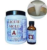 silicona moldes rtv 3481 con catalizador 81r Goma silicónica liquida para crear moldes muy detallados. Incluye guantes de nitrilo negros de regalo.
