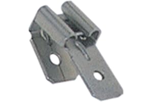 GASTROTEILESHOP Küppersbusch Flachstecker mit Abzweig CuZn gal Sn Größe 6,3x0,8mm Cu/Zn/gal Sn max. Temperatur 110°C