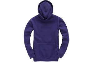 D&H CLOTHING UK Sudadera con capucha unisex para niños y niñas de 3 a 13 años