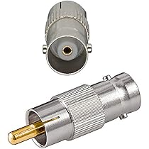 Filtro Brc Adattatore Connettore Da BNC Femmina A RCA Maschio X Telecamera Contatti Dorati Antenna Cb 27 MHz - Foto 5