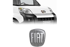Fiat 14188C Adhesivo 3D Reemplazo Logo Negro para Fiorino