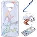 Produktbild Marmor Hülle für LG G6, Schutzhülle für LG G6, Yheng Marble Hülle Silicone TPU mit IMD Technologie, Ultradünnen Weiche Telefon-Kasten Handyhülle Bumper Telefonhülle für LG G6 Anti Scratch Anti Staub und Stoßfest Gummi Bumper Cover Shell Haut Sparkle Shine Case Soft Gel Silikonhülle für LG G6 Hülle + 1 x Blau Stylus Pen, Marmor #1