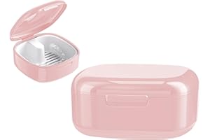 GmeDhc Porta Apparecchio Denti con Cestello, Porta Dentiera, Custodia Ortodontiche Apparecchio Dentale, Porta Bite Dentale, Scatola Apparecchio Denti, Porta Protesi Dentale, Porta Paradenti