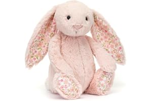 Jellycat Blossom Blush Cherry Bunny Medium - L: 9 cm x l: 12 cm x h: 31 cm