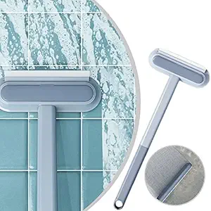 VIHM Multifunctional 5 in 1 Window Mesh Screen Cleaner, Window Screen Cleaning Wiper Long Handle Washing Equipment, Detachable Window Cleaner Tool (Multi-Colour)