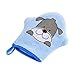 Produktbild Baby Bath Waschhandschuh, Frottee, für Kinder, Tier-Modellierung, mit Geschirrtuch für kleine Kinder Scrub Wash Blue