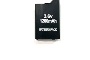 GENERICO Batteria per PSP batteria per Psp 2004 Psp 2000 Psp 3000 Psp 3004 codice Psp S110 Psp S360 Nuova Produzione, Batteria Compatibile con Sony PSP Slim & Lite 2, PSP-3001, PSP-3003, psp-3003 PB