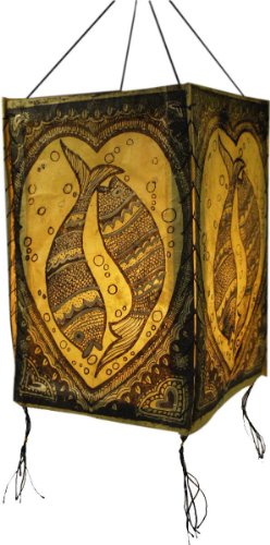 Lampenschirm „Rice.5“ Farbe: Orange - 3