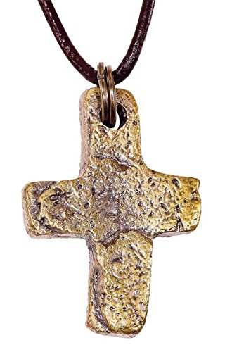 Preisvergleich Produktbild Bronzekreuz »Der Herr segne dich«: mit Lederband