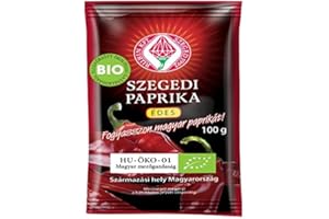 BEST OF HUNGARY Organic Hungarian Sweet Paprika Powder 100g - Premium Quality - Great Taste Award Winner