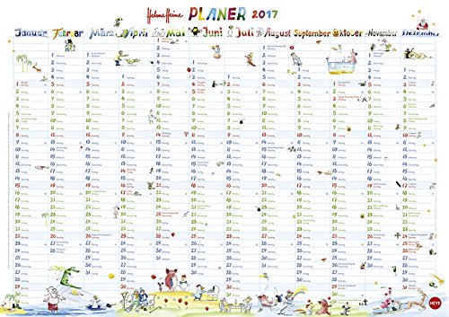 Helme Heine Posterplaner - Kalender 2017