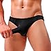 Produktbild Herren Slips,Beikoard Sexy Männer Elephant Bulge Briefs Unterwäsche Beutel T Dessous Unterhose Shorts Sexy Unterwäsche Dessous Tanga Slips für Herren (XL, Schwarz)