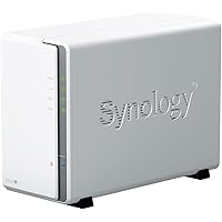 Synology DS223J 2 Bay Desktop NAS, White