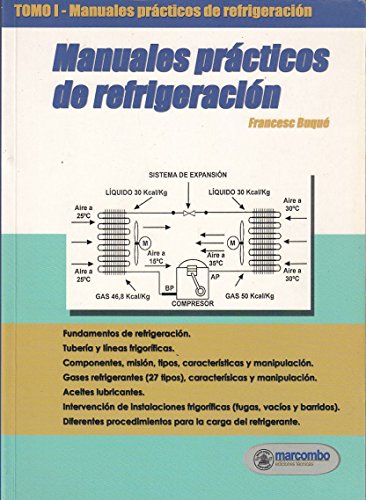 MANUALES PRÁCTICOS DE REFRIGERACIÓN, Tomos I, II y III
