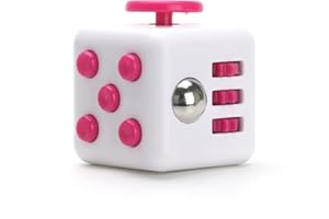 GAOHOU 1pcs 6-Sided Fun Fidget Cube Anxiety Stress Relief EDC ADHD Focus Toy Adults Kids Gift
